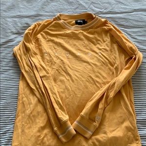 Orange stussy long sleeve
